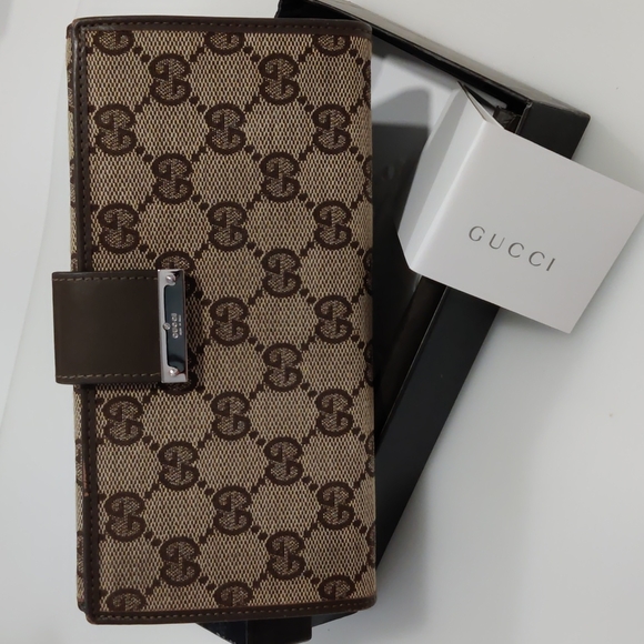 Gucci Handbags - Vintage Gucci Long Wallet